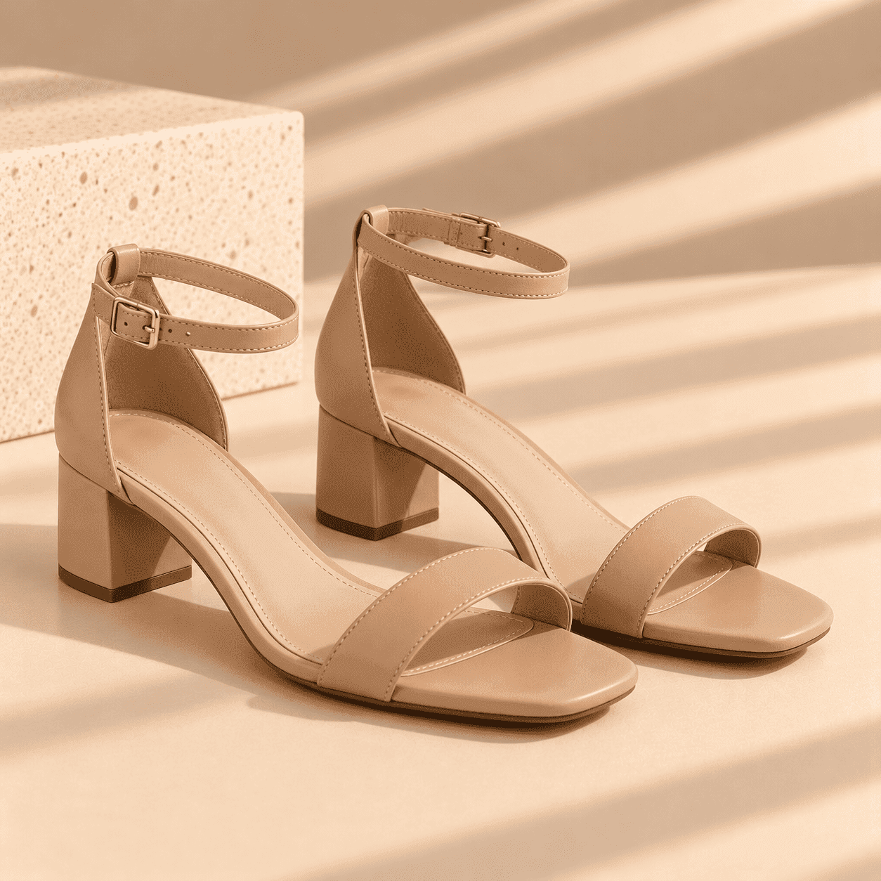 Luna Block Heel Sandals