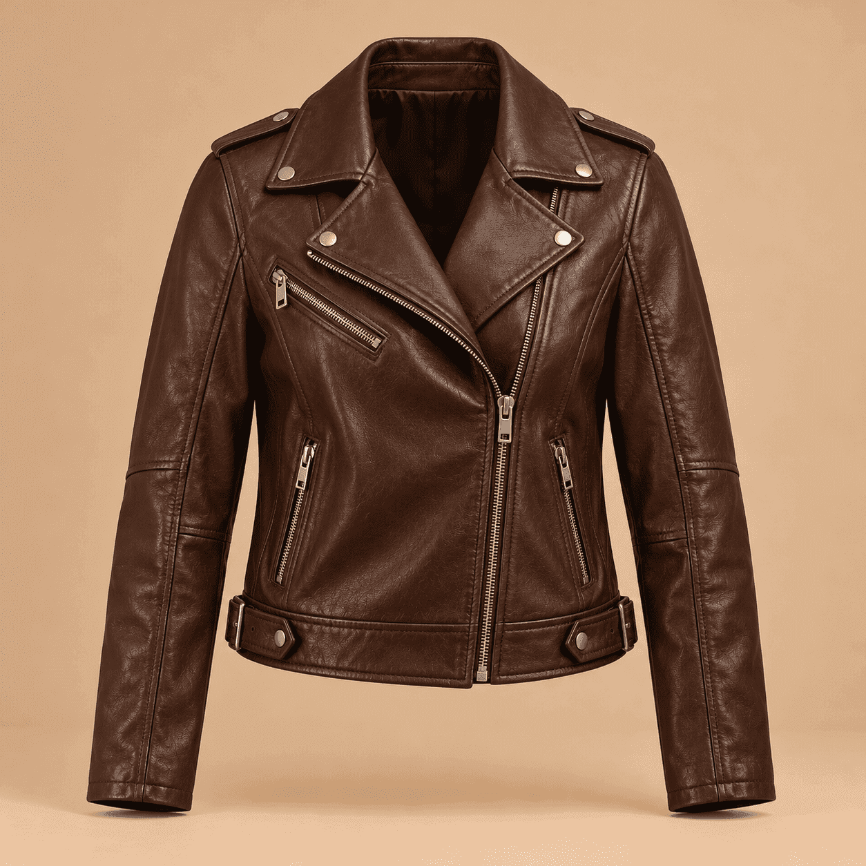 Heritage Leather Biker Jacket