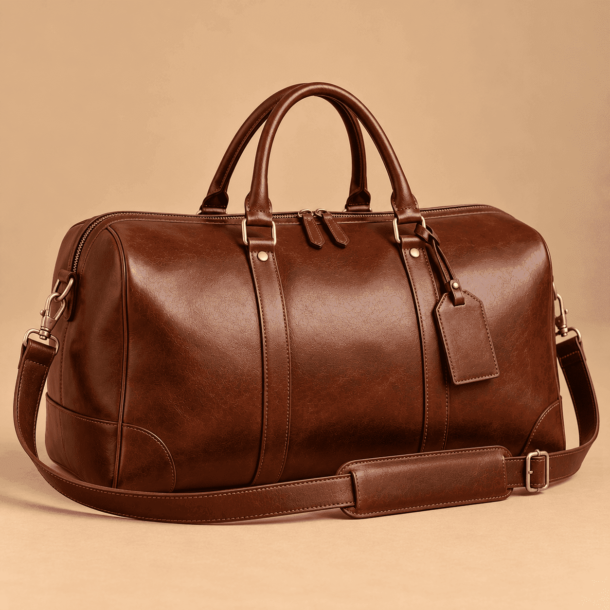 Heritage Leather Duffel Bag